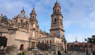 A historical cathedral with elaborate architecture.