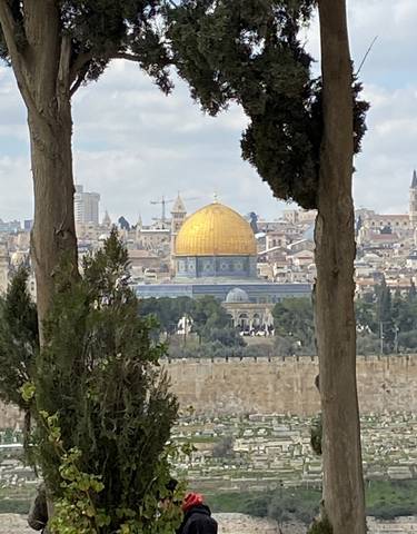 Dome of the Rock in Jerusalem.