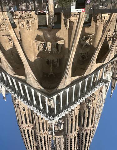 View of a large, ornate cathedral facade.