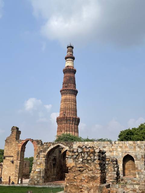 A tall historical tower against the sky.