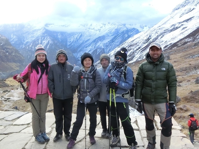 Klantbeoordelingsfoto van Annapurna Basiskamp