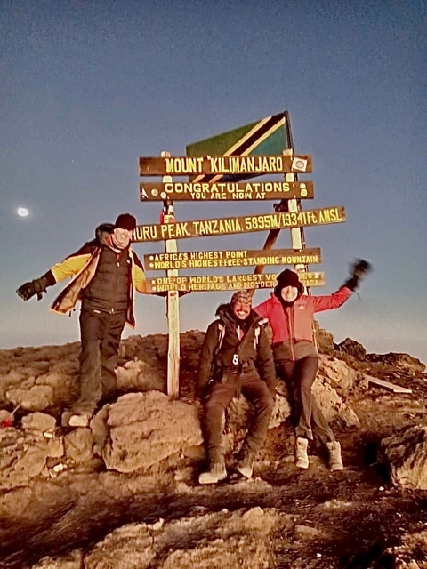 Kilimanjaro Besteigung Lemosho Route 7 Tage Trek, 9 Tage Rundreise Foto von Kundenbewertung
