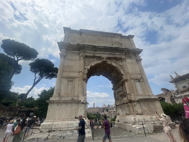 Arch of Titus in Rome.