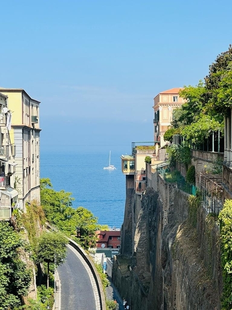 foto de reseña de cliente de Suiza e Italia con la costa amalfitana