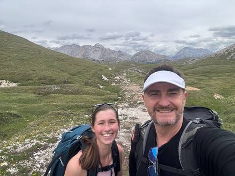 Photo d'avis client sur Alta Via 1 (AV1) des Dolomites – *Randonnée* guidée (formule la plus complète)