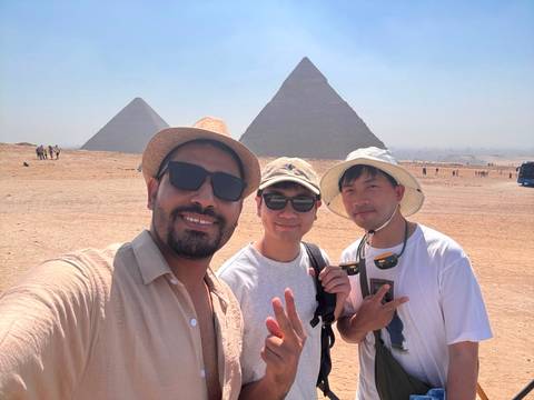 2 Tage Luxus Privat Tour zu allen Pyramiden und dem alten Kairo Foto von Kundenbewertung