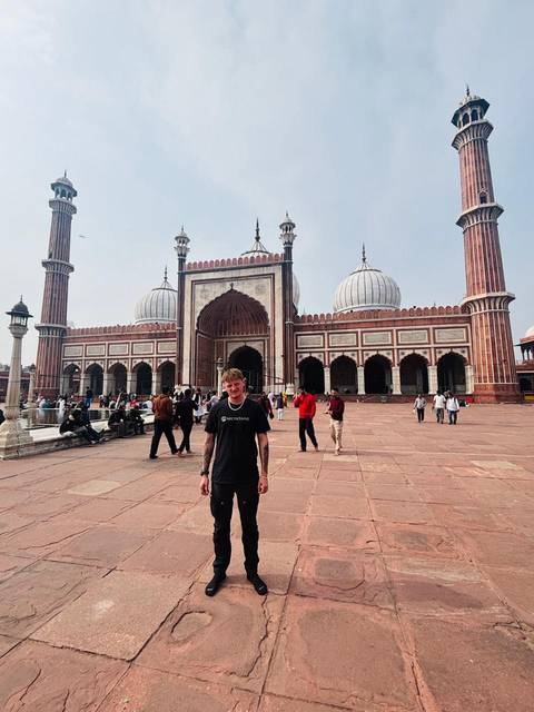 Klantbeoordelingsfoto van All Inclusive : 4 Daagse Gouden Driehoek Tour : Delhi, Agra, Jaipur (Taj Mahal bij zonsondergang/opgang)