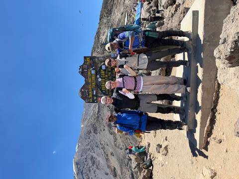Kilimanjaro climbing machame route 7 days customer review photo