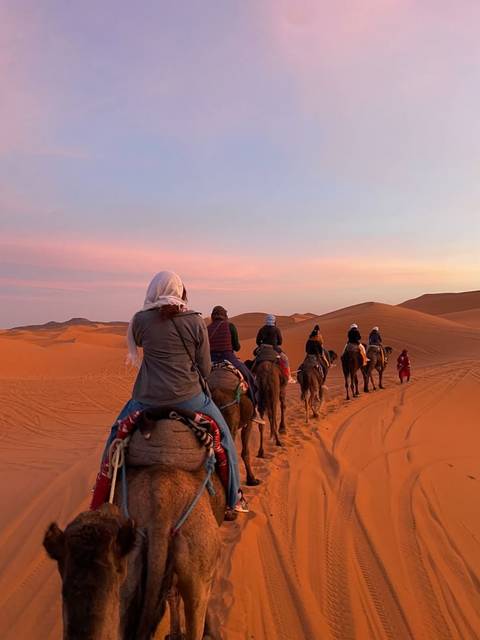 Photo d'avis client sur Circuit de 6 jours au Maroc dans le désert du Sahara : de Marrakech aux dunes de l'Erg Chebbi
