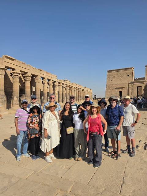 Photo d'avis client sur Aventure en croisière sur le Nil « Pharaohs » - Visite du Grand GEM - Vols aller-retour inclus