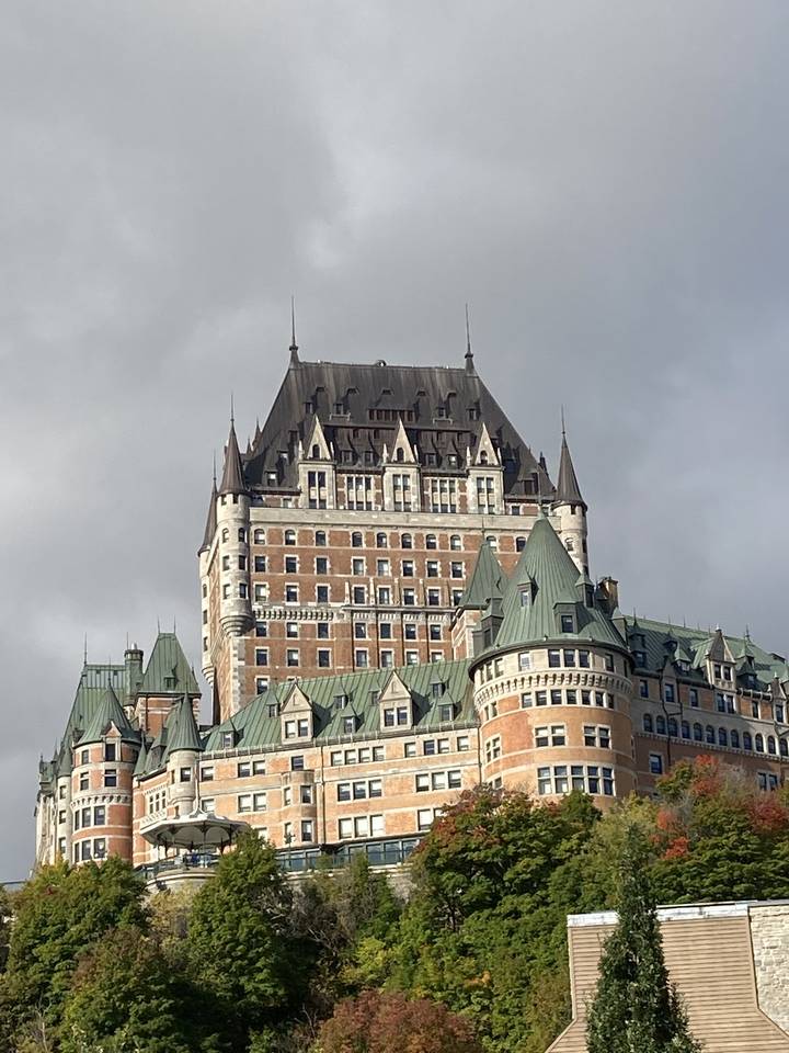 Château Frontenac à Québec.