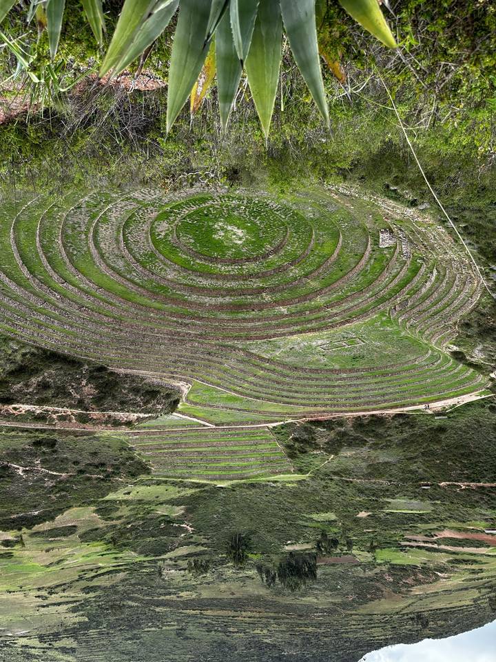 Terrasses circulaires concentriques de Moray.