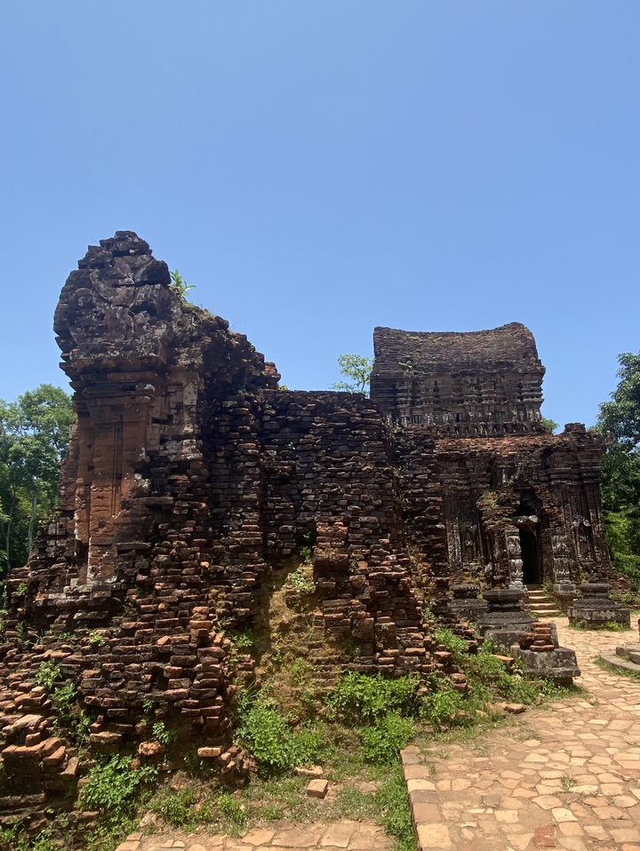 Anciennes ruines de briques à My Son Sanctuary, Vietnam.