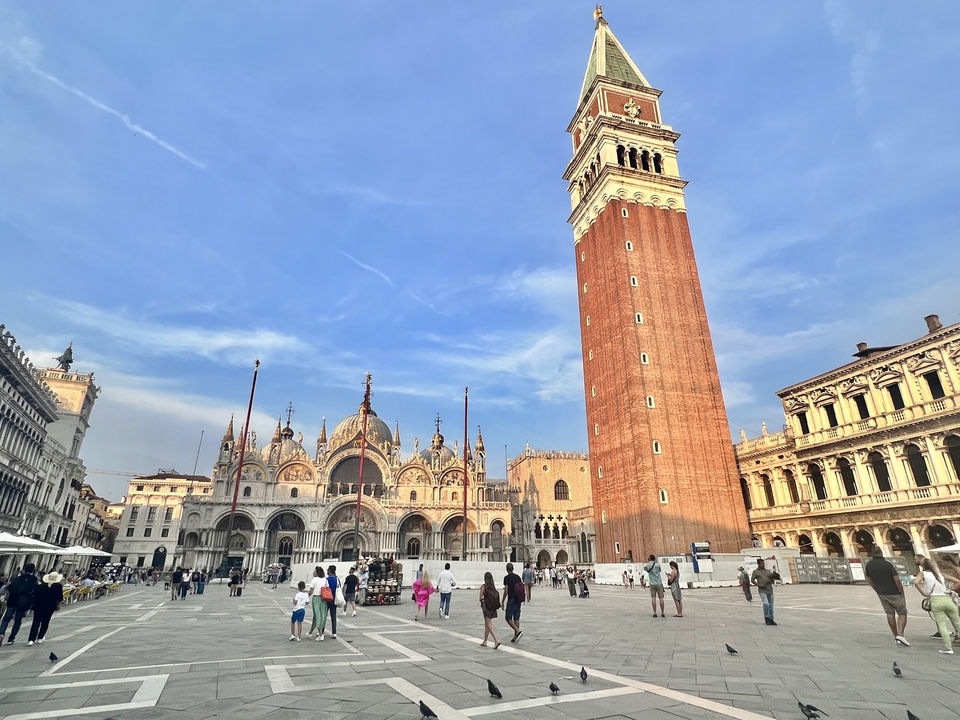 Place Saint-Marc avec la basilique Saint-Marc.