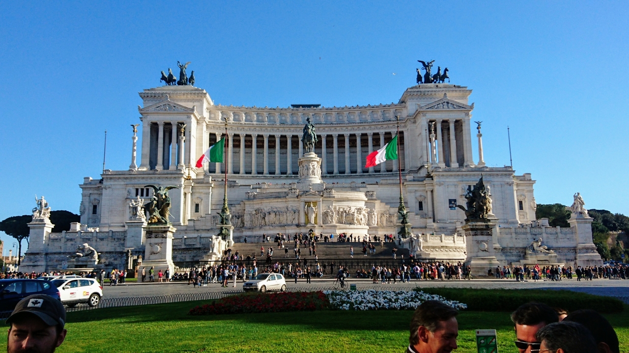 Monument Vittorio Emanuele II à Rome, Italie.