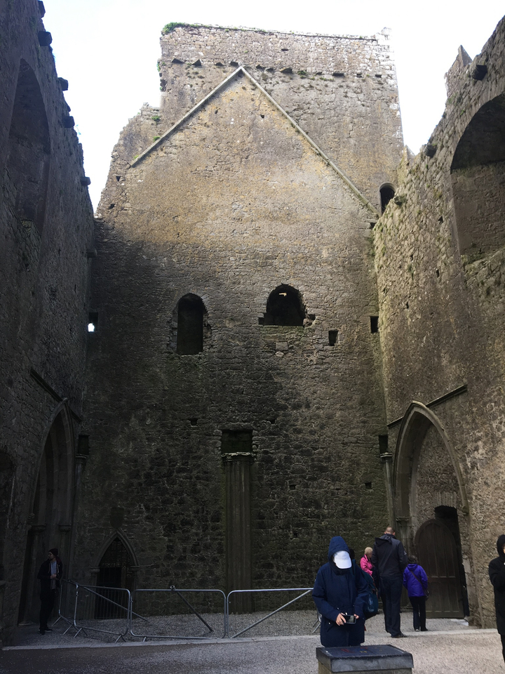 Ruins of an old stone building
