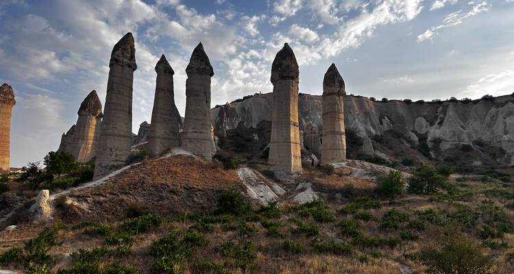 Cheminées de fées en Cappadoce.