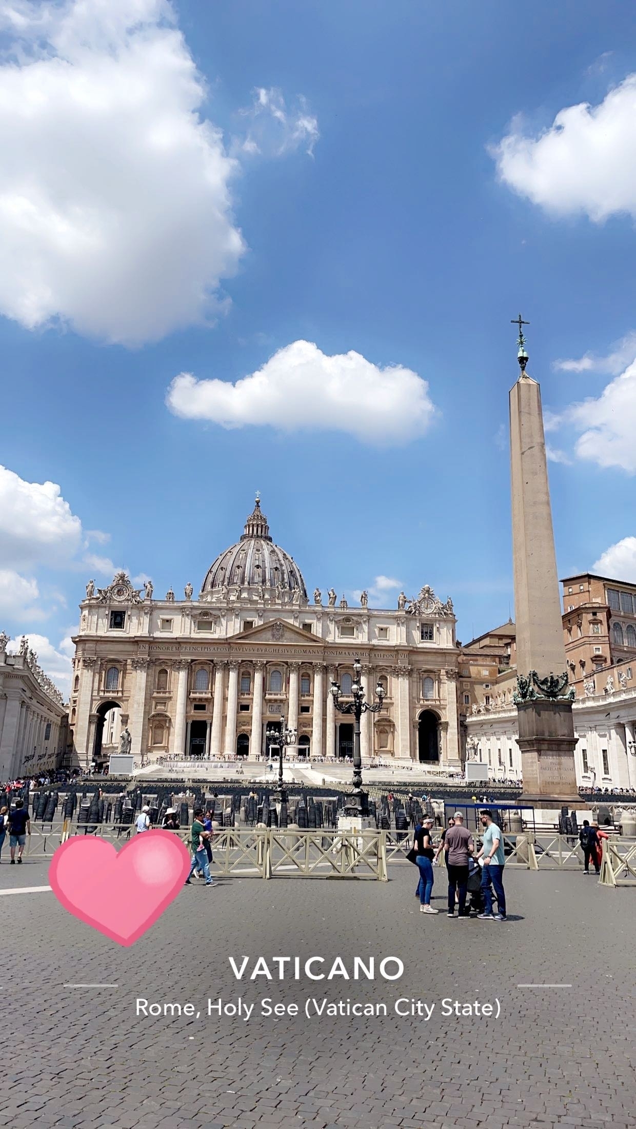St. Peter's Basilica in Vatican City.