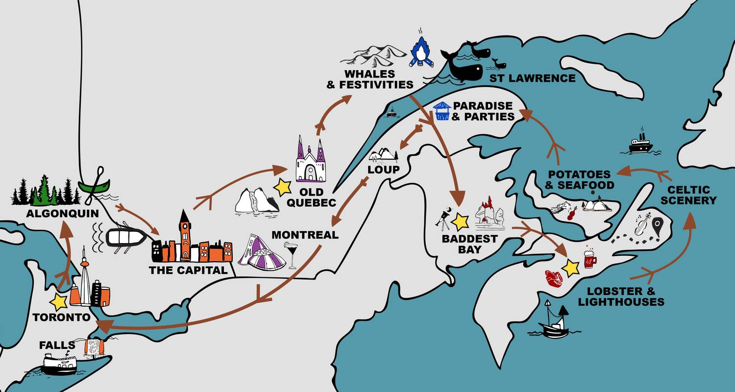 Big One - 26 Day Adventure - Central & Eastern Canada - Out Here Travel