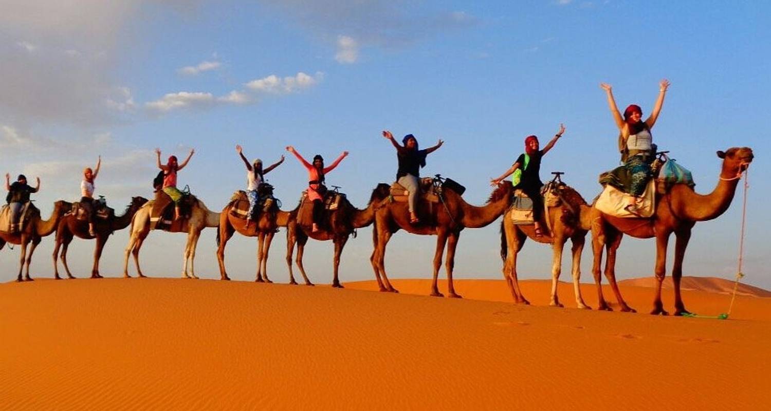 7 Day trip including 4days trekking in the wild desert - TouaregTrails