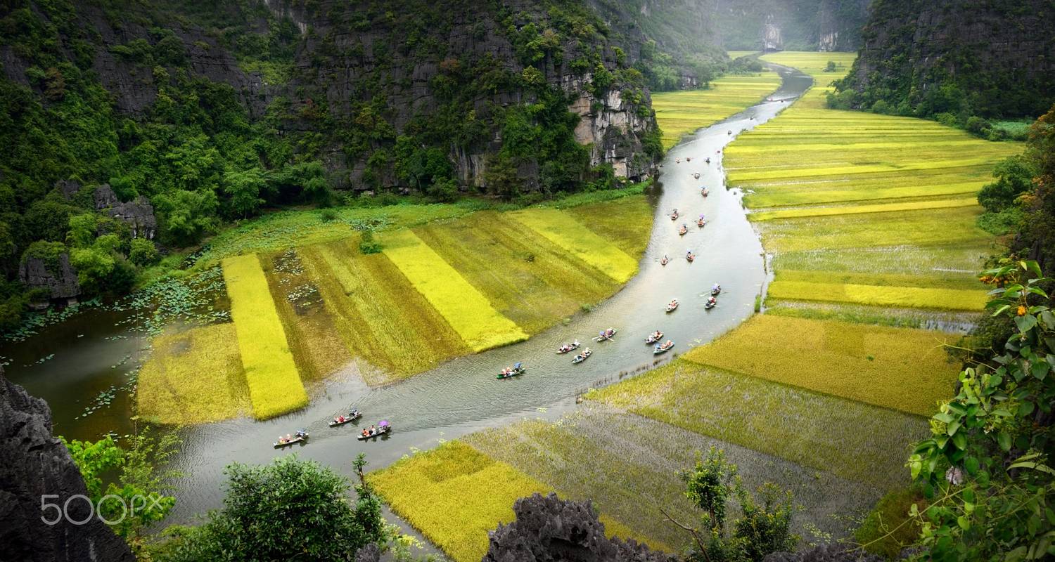 Tagesausflug: Hoa Lu Stadtbesichtigung & Tam Coc Bootsfahrt - Hanoian Travel Service