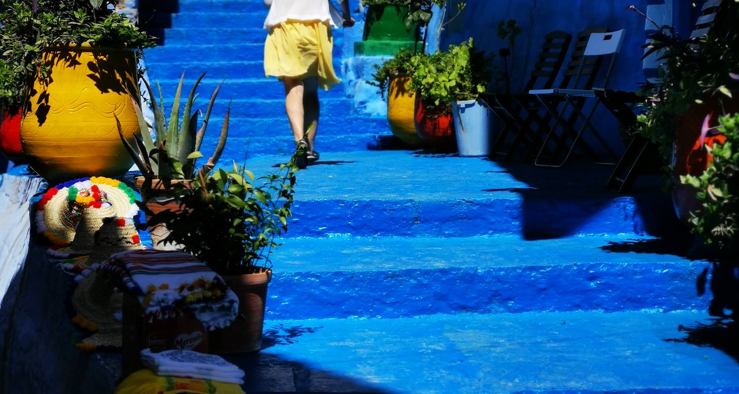 Tagestour in die Blaue Stadt Chefchaouen - Morocco Kingdom