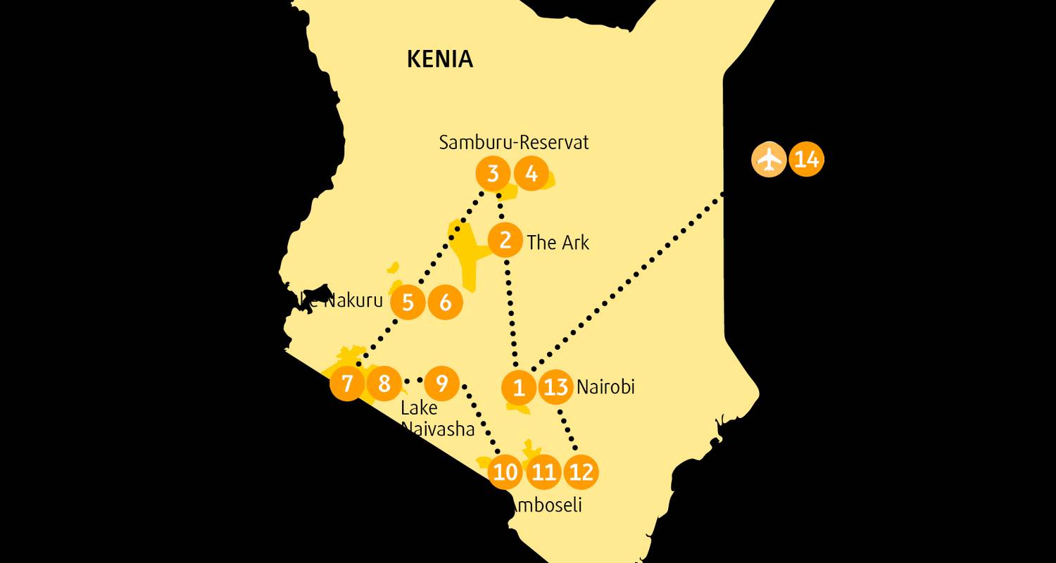 2-Weekse rondreis Kenia
