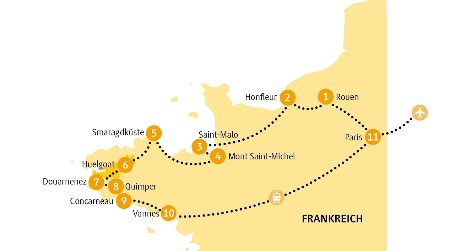 Frankreich Rundreisen Kleingruppe