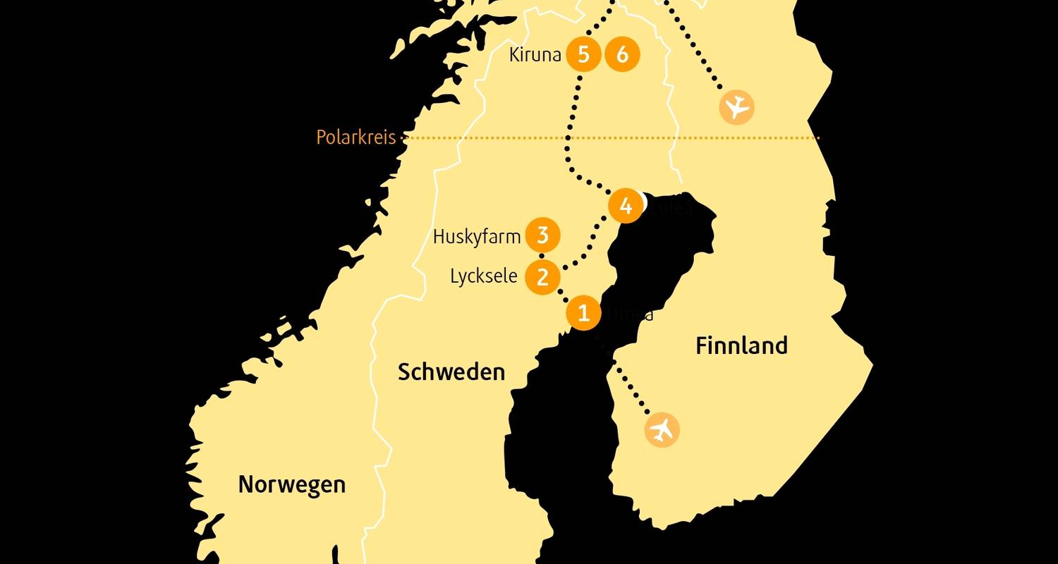 Groepsreizen met kleine groepen in Scandinavisch / Scandinavië