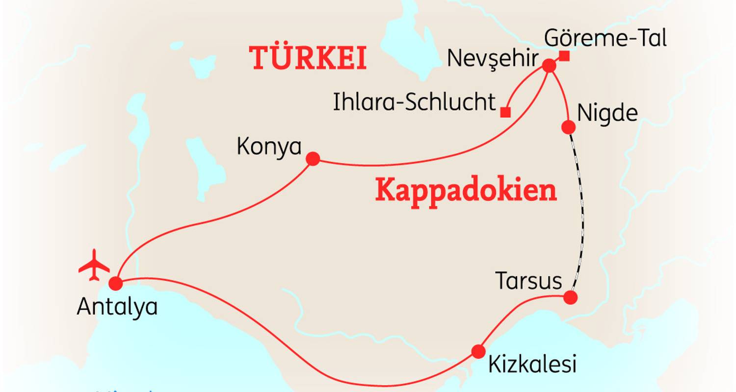Cappadoce : Points forts - SKR Reisen