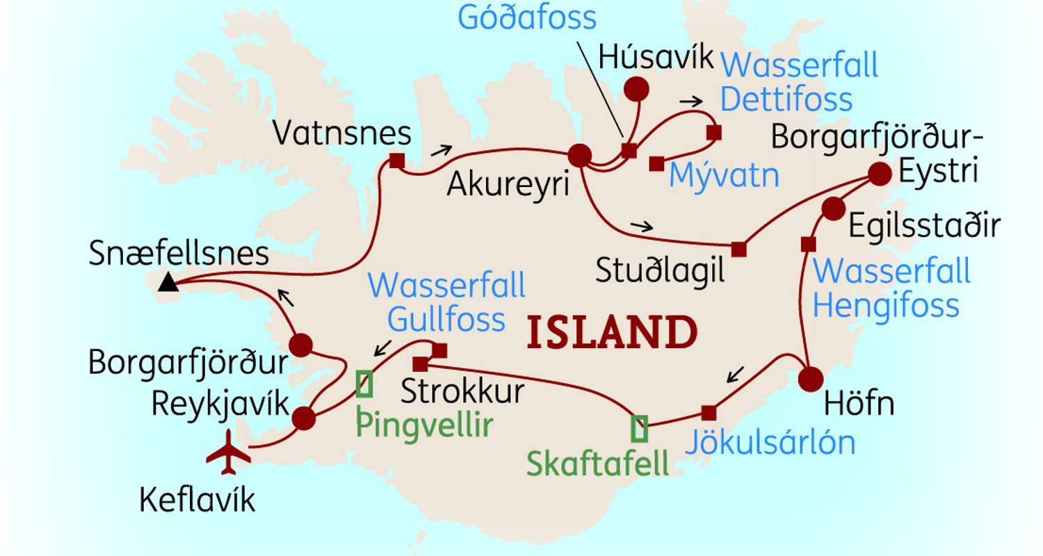 2-Weekse rondreis Ijsland
