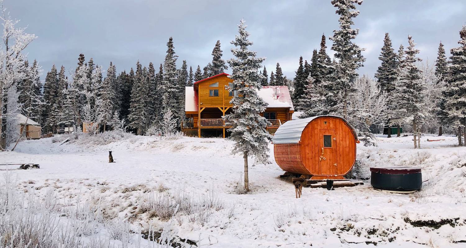 La magie hivernale de Kluane : Aurores, raquettes et sérénité depuis Vancouver - Landsby
