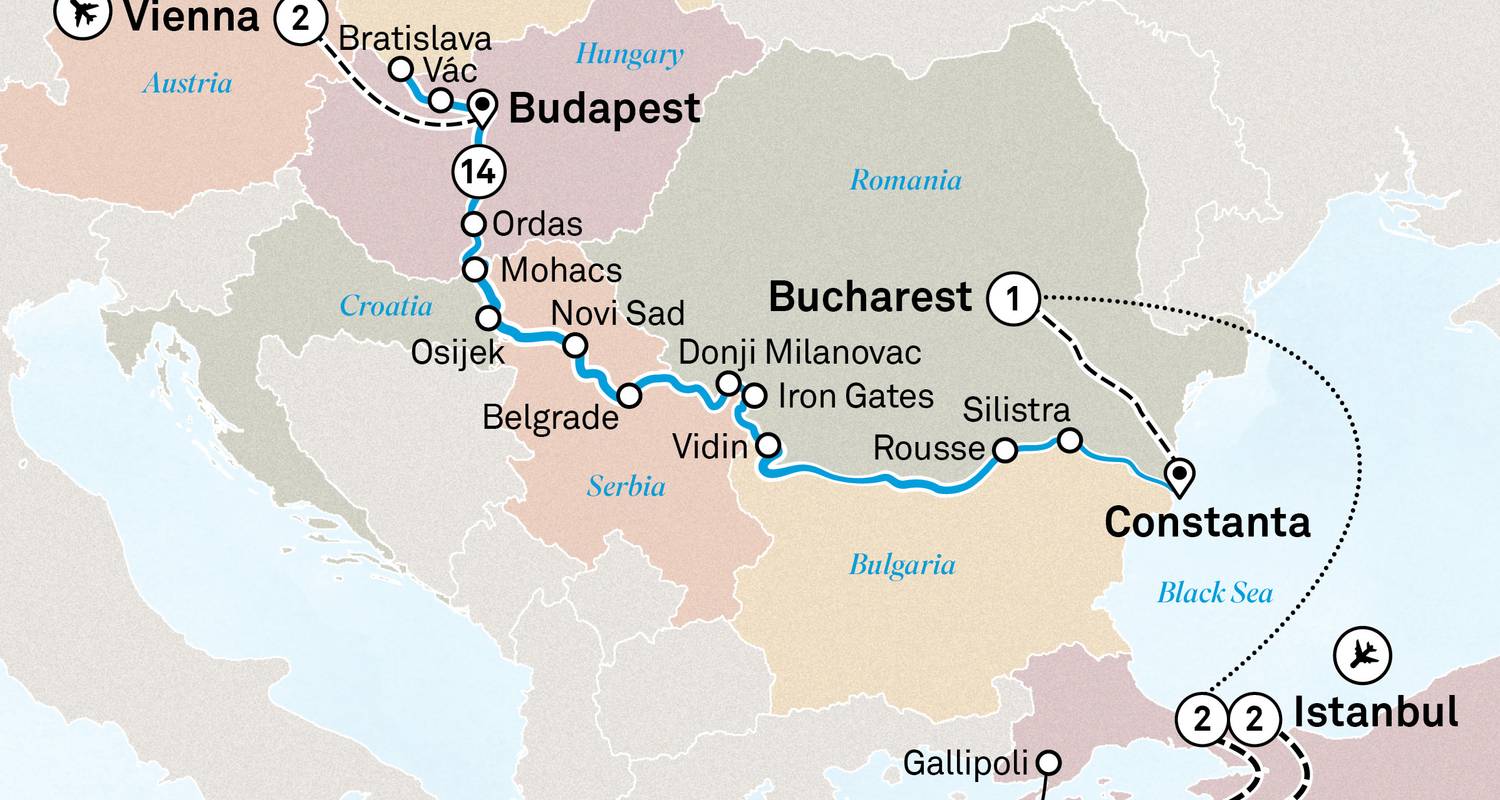 Lower Danube Discovery with Vienna & Istanbul 2025 - Scenic Luxury Cruises & Tours