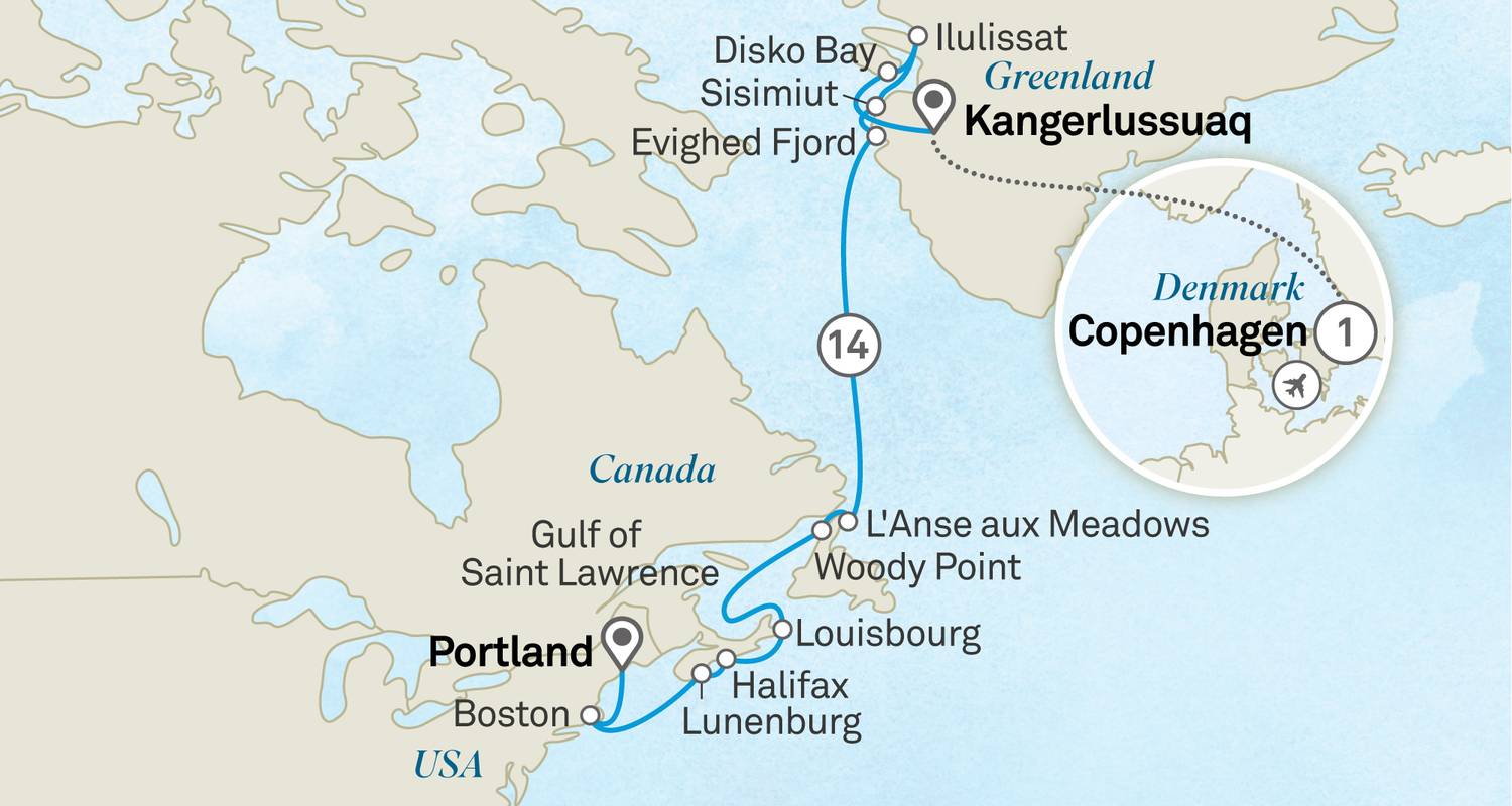 Die Route der Wikinger: Von Grönland nach Neufundland - Scenic Luxury Cruises & Tours