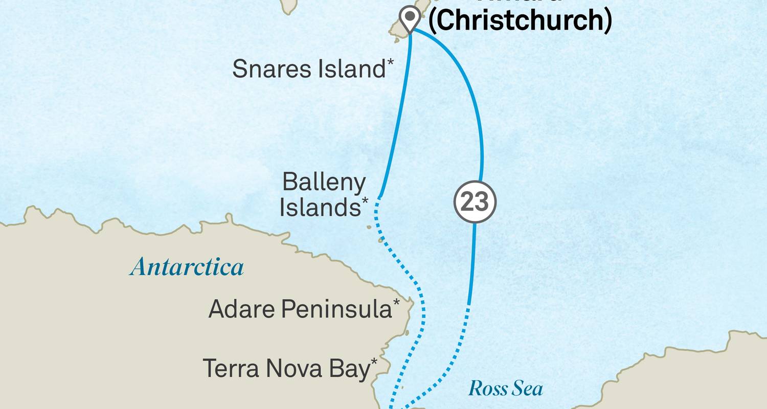 La mer de Ross en Antarctique : Glace et faune majestueuses 2026 - 24 Jours - Scenic Luxury Cruises & Tours