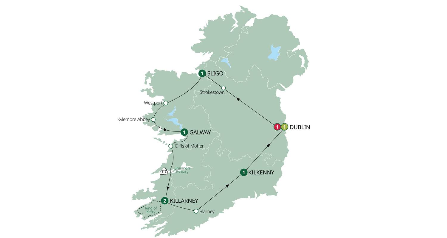 Enchanting Ireland - Premium (Small Group) - Brendan Vacations
