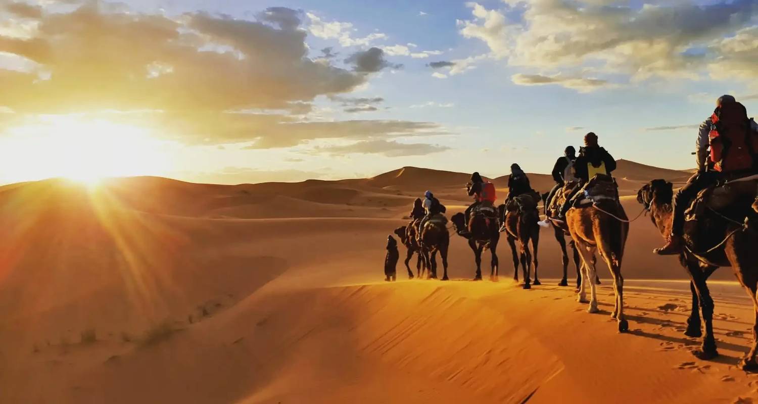 Casablanca Morocco to Marrakech via Chefchaouen, Fes & Sahara 5 Day private tour - Moroccan Best Tours