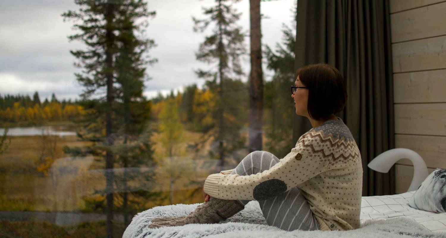 Roadtrip en Finlande : vers une aurore boréale dans une villa en verre - Journaway