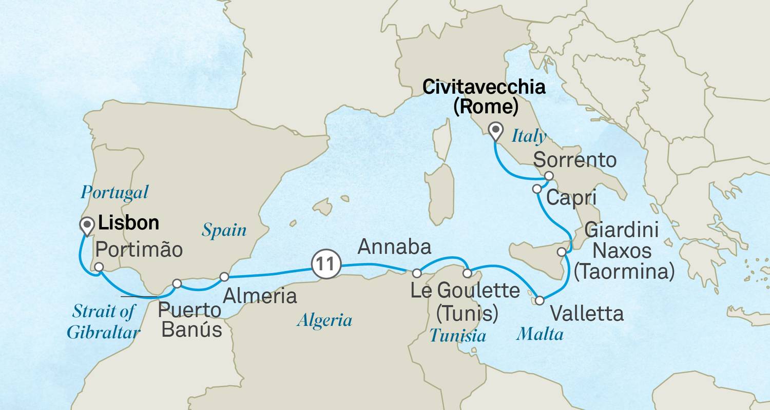 Treasures of the Mediterranean - Scenic Luxury Cruises & Tours
