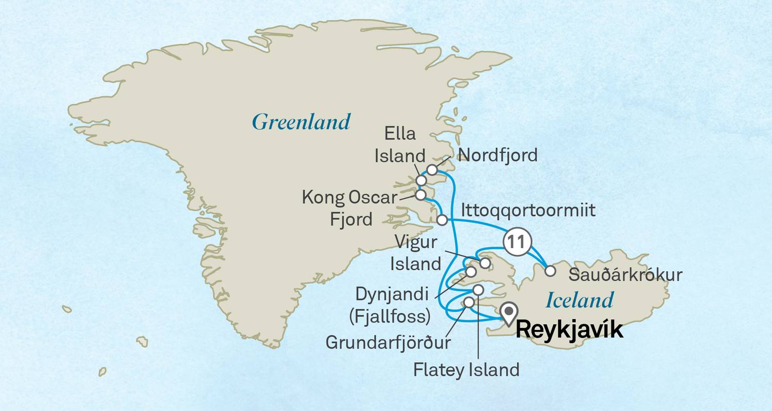 National Parks of East Greenland & Iceland - Scenic Luxury Cruises & Tours
