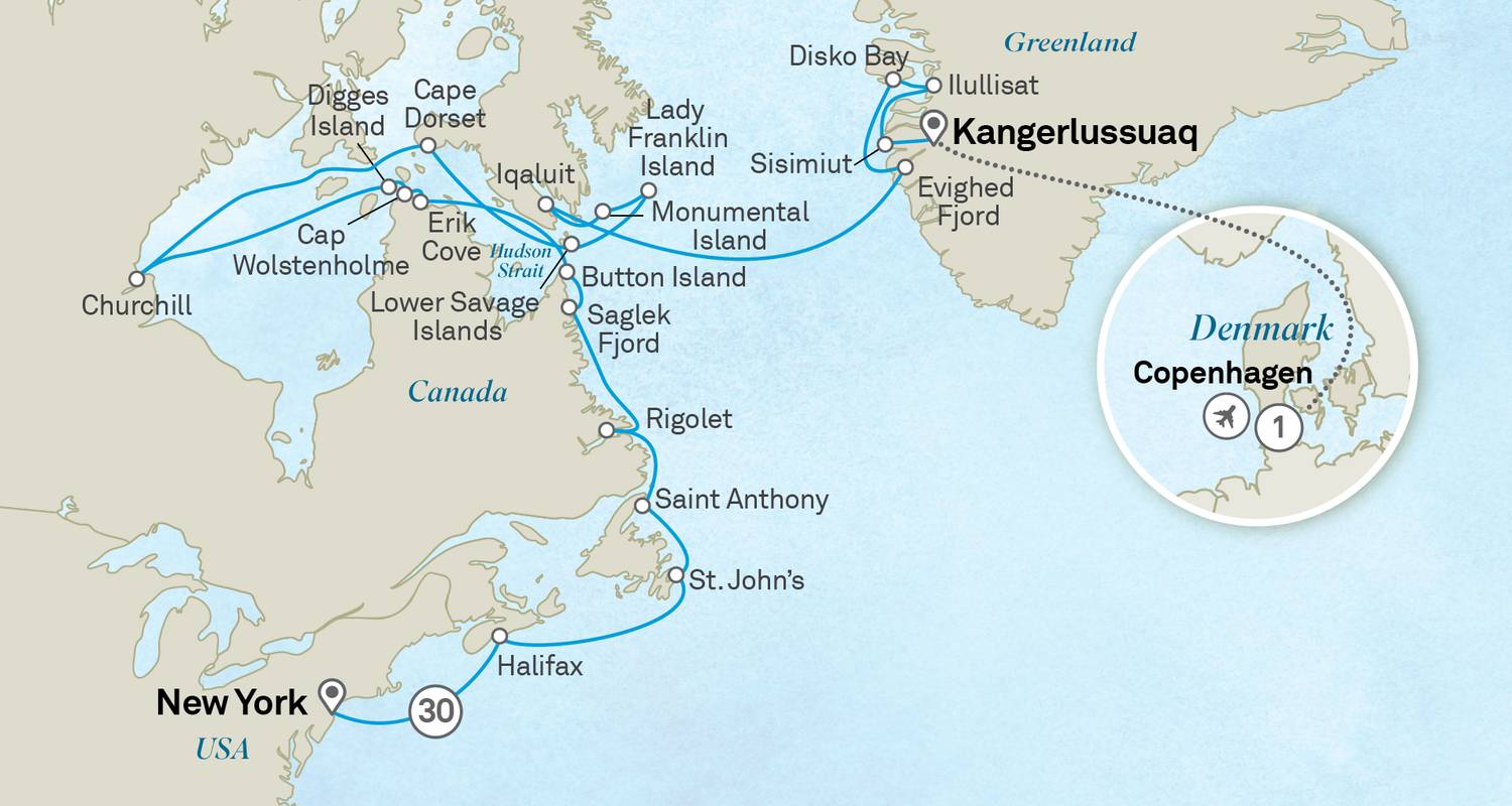 Ultimate Greenland, Hudson Bay & North Canada's Wildlife (en anglais) - Scenic Luxury Cruises & Tours