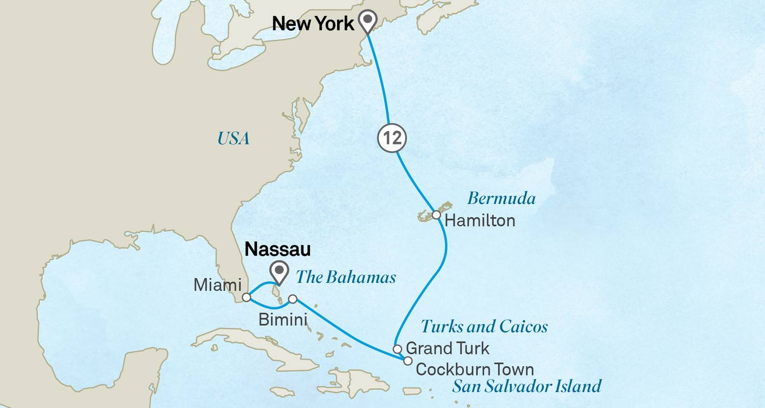 Sons de la découverte : De New York aux Bahamas - Scenic Luxury Cruises & Tours