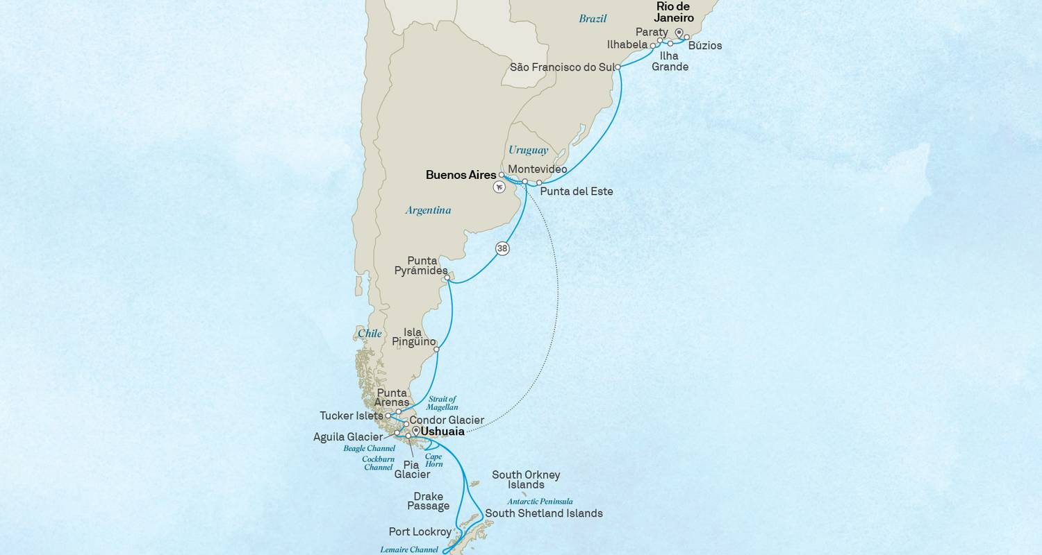 Ultimate Voyage: South America & Antarctic Discovery - Scenic Luxury Cruises & Tours
