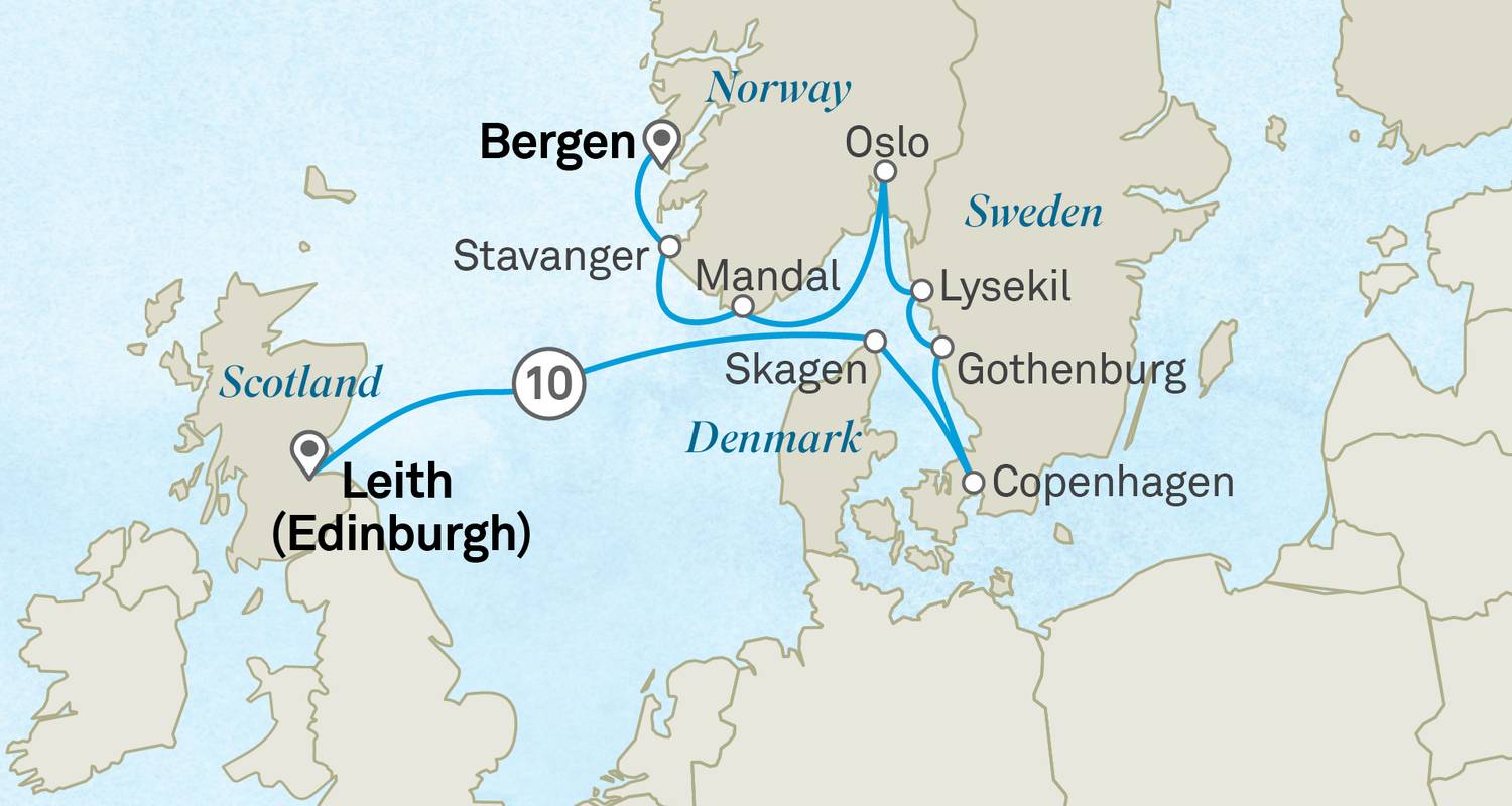 Écosse et fjords norvégiens - Scenic Luxury Cruises & Tours