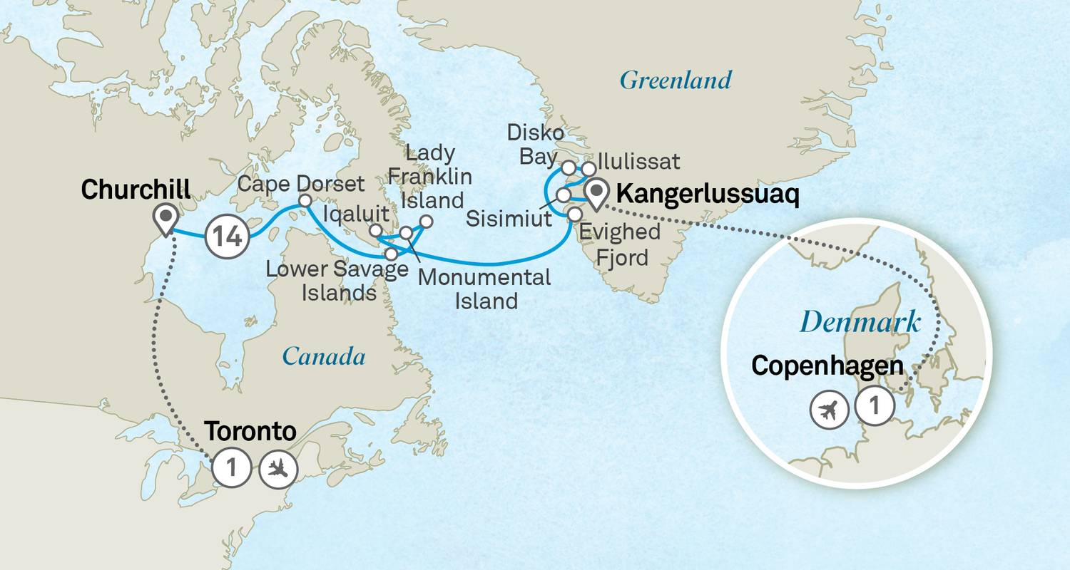 Greenland to Hudson Bay & the Canadian Arctic - Scenic Luxury Cruises & Tours