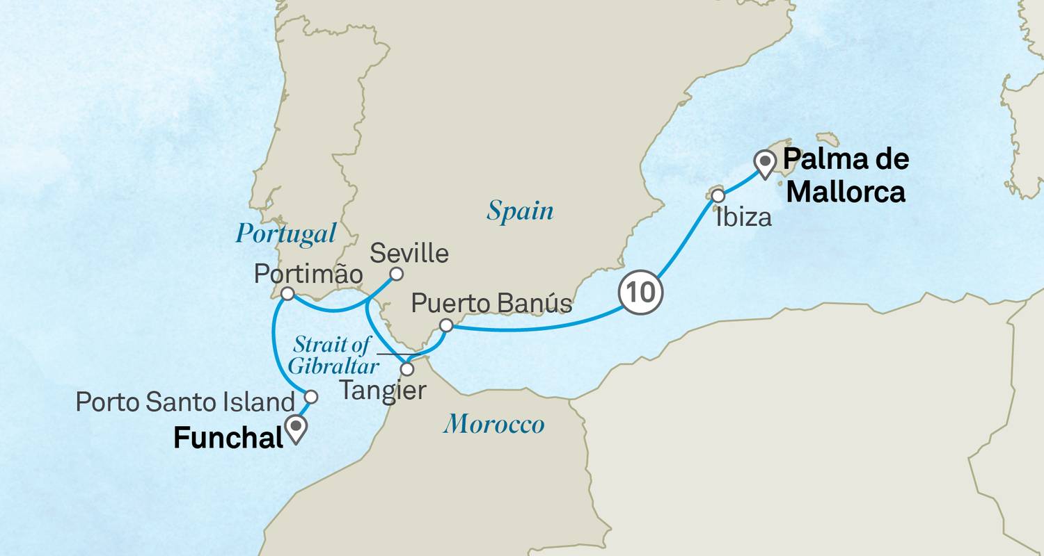De Madère aux îles Baléares - Scenic Luxury Cruises & Tours