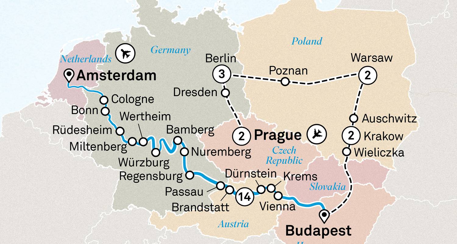 Jewels of Europe with Eastern Europe Explorer 2026 - Scenic Luxury Cruises & Tours
