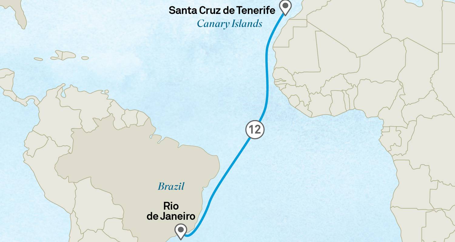 Retraite bien-être : De Rio à Santa Cruz de Tenerife - Scenic Luxury Cruises & Tours