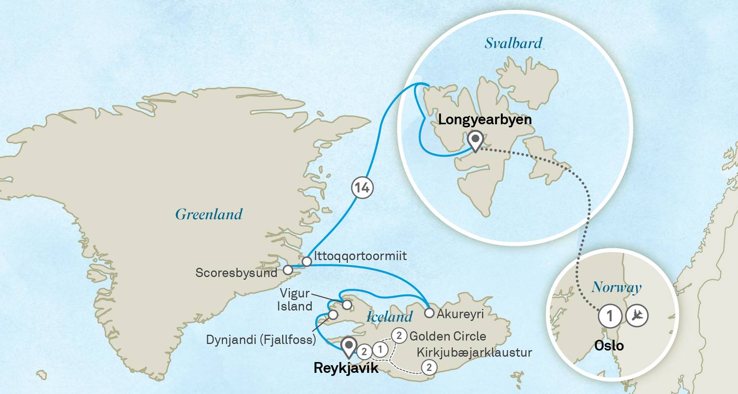 High Arctic Wonders & Iceland Discovery - Cruise & Land Journey - Scenic Luxury Cruises & Tours