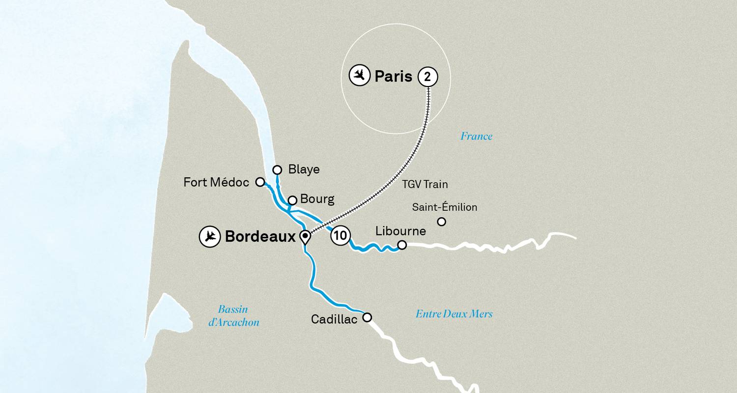 Bordeaux, une ville magnifique, avec les points forts de Paris 2026 - Scenic Luxury Cruises & Tours